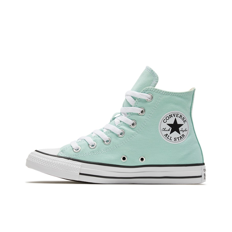推荐商品：Converse/匡威 Chuck Taylor All Star 帆布鞋 常青款轻便防滑耐磨百搭复古圆头减震贴合高帮 橄榄绿