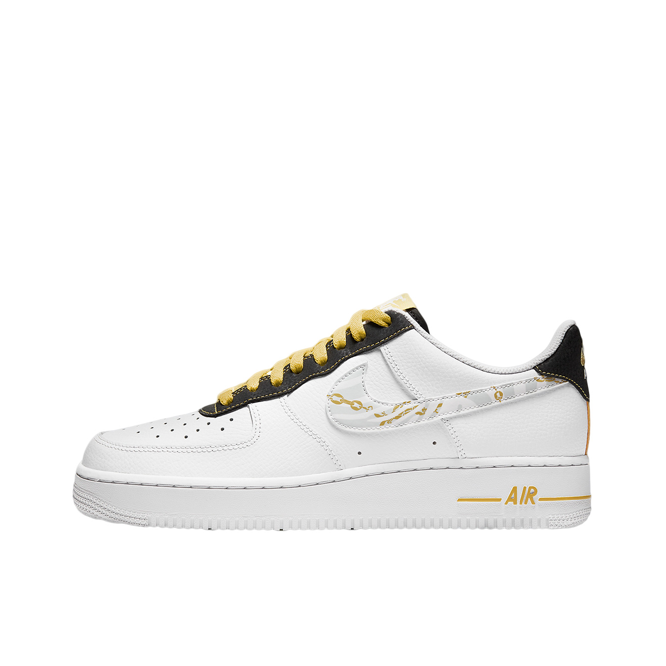 推荐商品：Nike Air Force 1 空军一号 板鞋 轻便舒适百搭耐磨防滑复古 低帮/反光斑马/白金黑