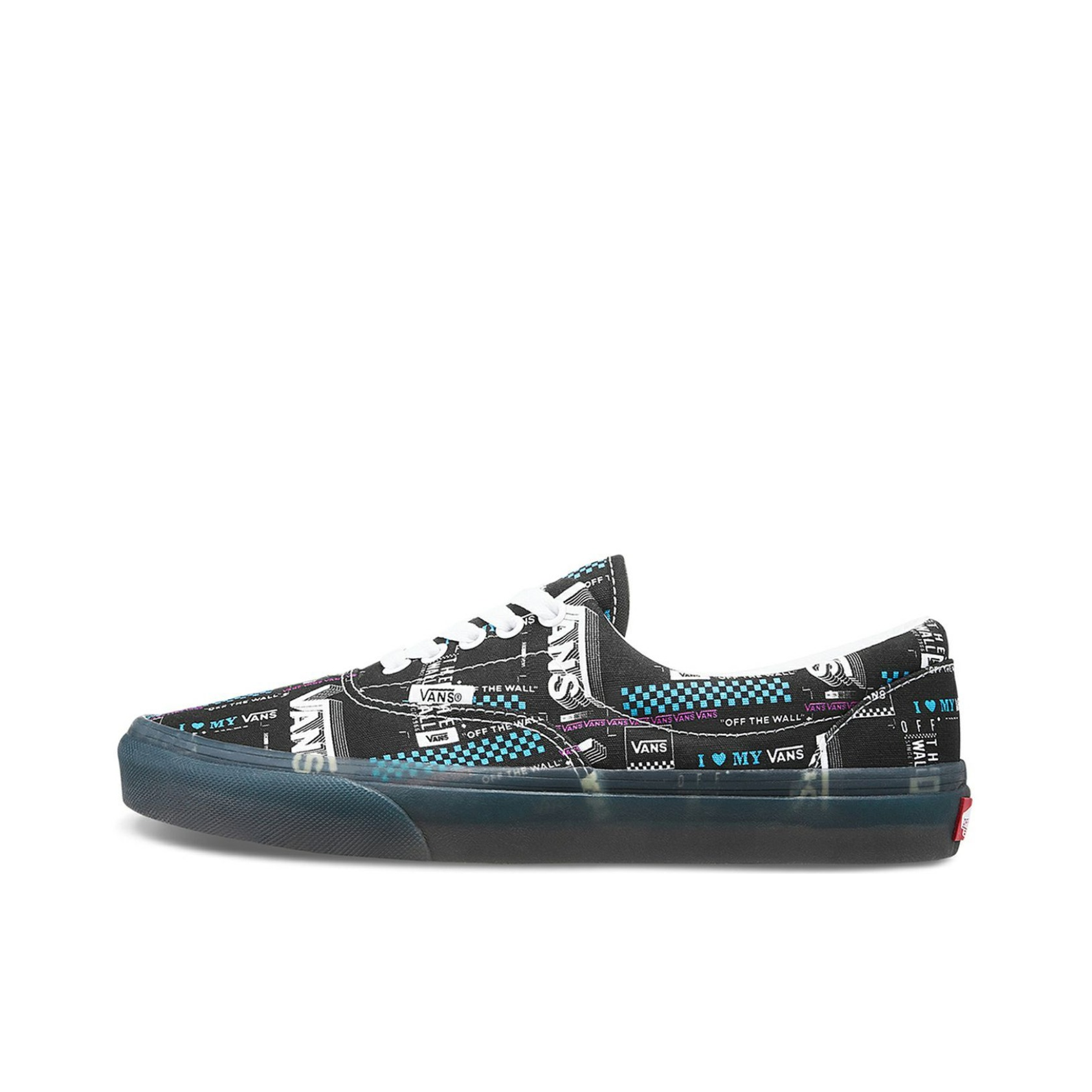 推荐商品：Vans/范斯 Era Lx Comfycusra 轻便 复古 帆布鞋 黑色/满幅印花