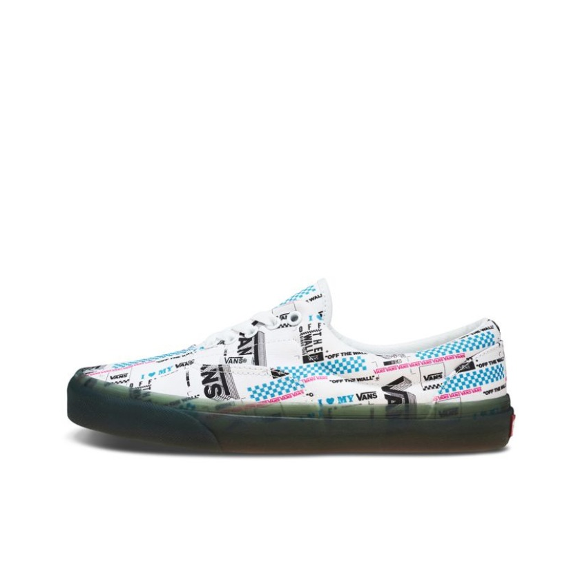 推荐商品：Vans/范斯 Era Lx Comfycusra 轻便 复古 帆布鞋 白色/满幅印花