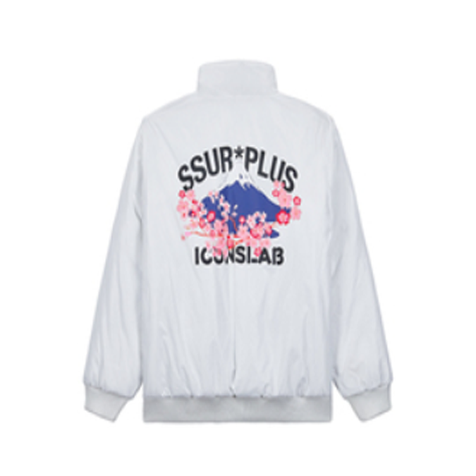 SSUR PLUS X ICONSLAB 富士山双面穿棉服 男女同款 ICS214