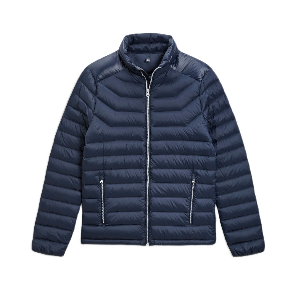 Abercrombie Fitch 轻盈立领排骨羽绒服 男女同款