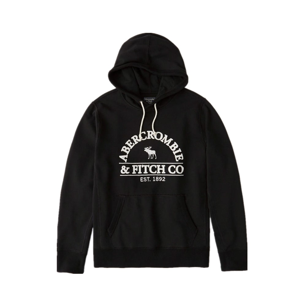 Abercrombie Fitch 拉链开衫抓绒卫衣 男女同款