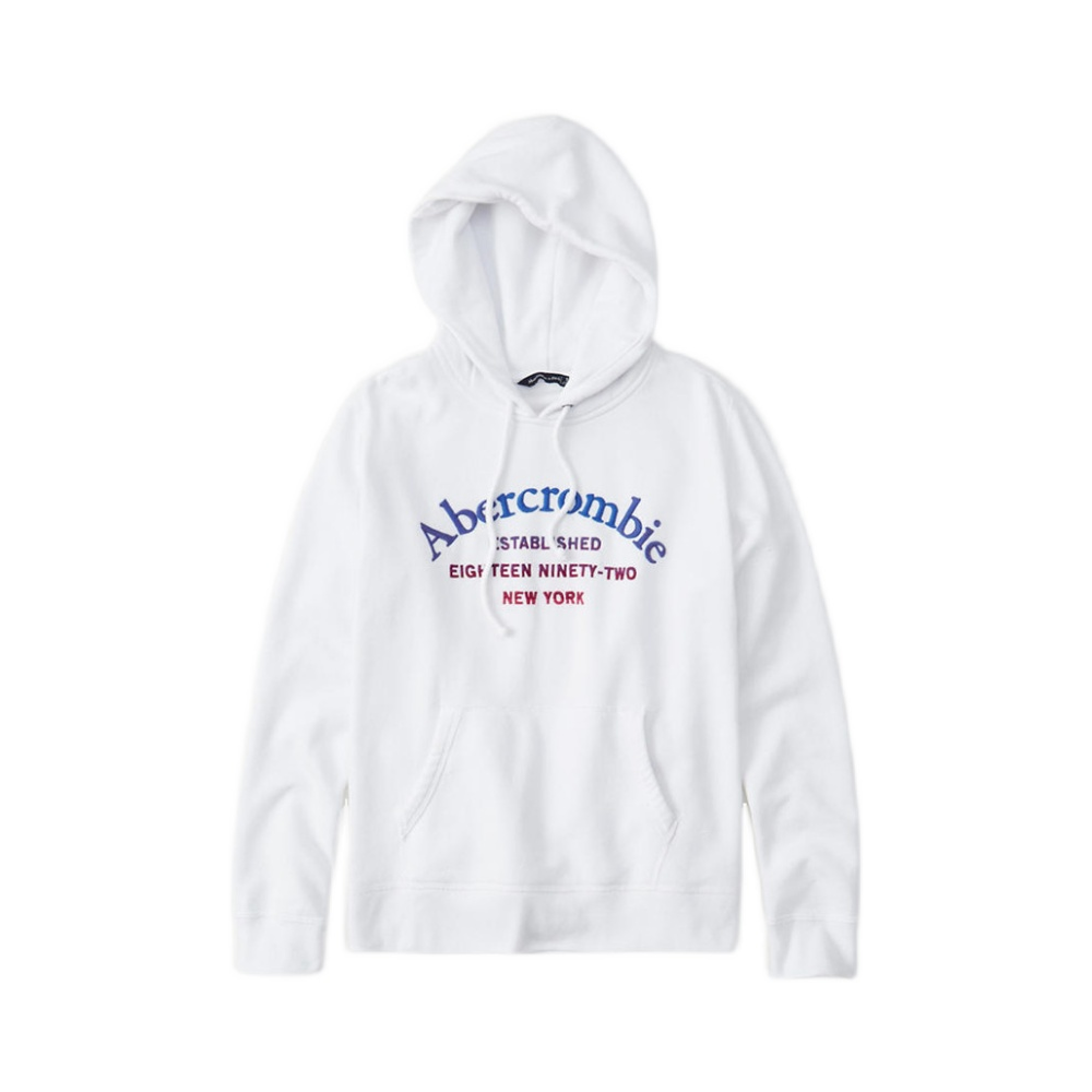 Abercrombie Fitch 加绒抓绒拉链帽衫