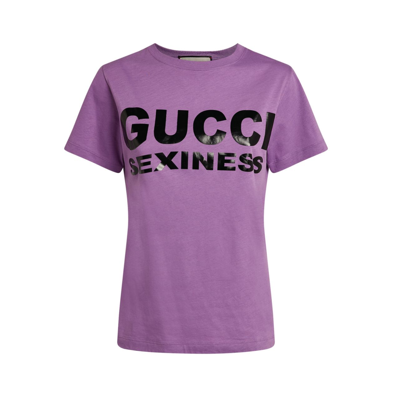 Gucci男士古奇Sexiness印花LOGO圆领短袖 T恤