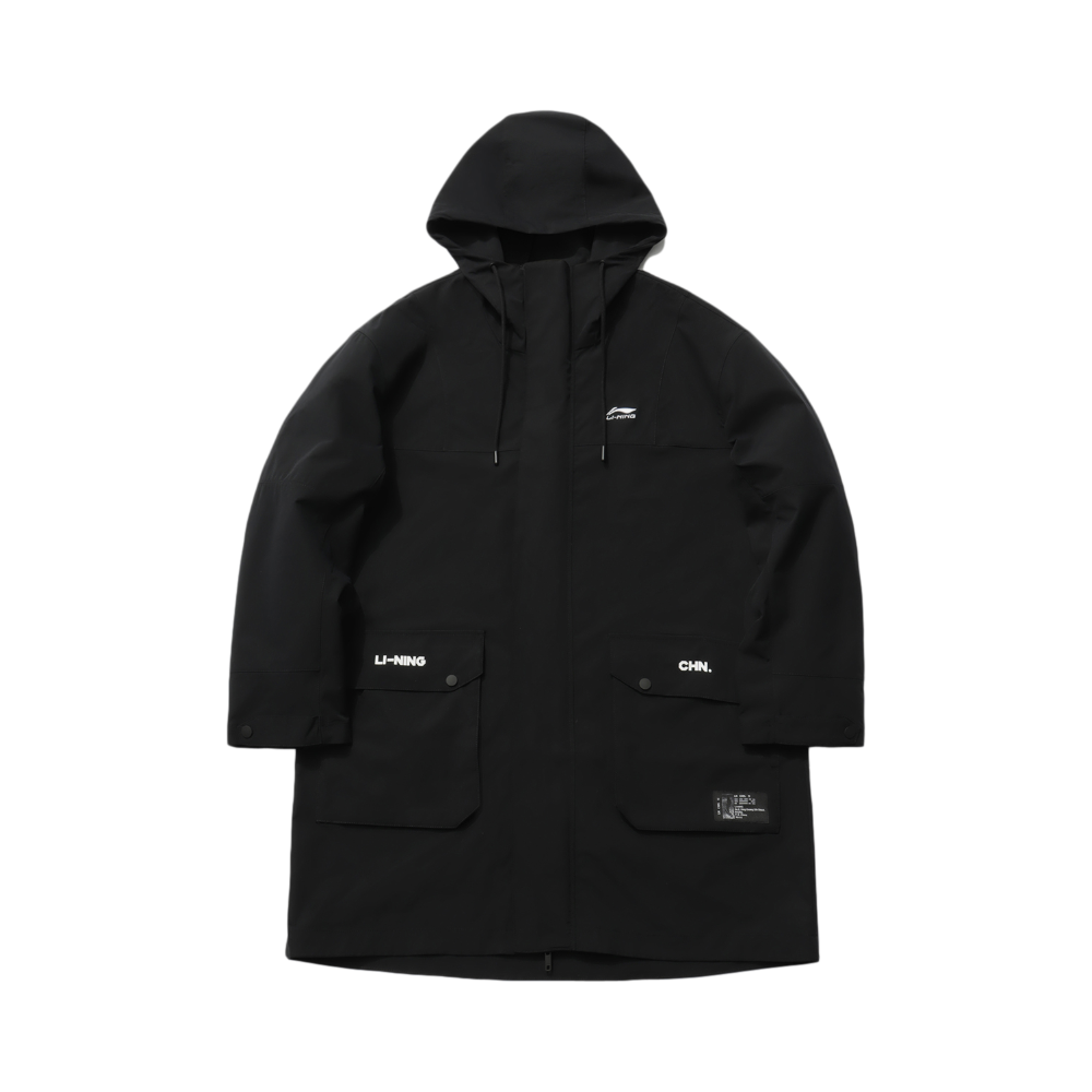 Li Ning 时尚连帽宽松运动风衣 男女同款 AFDR021-2