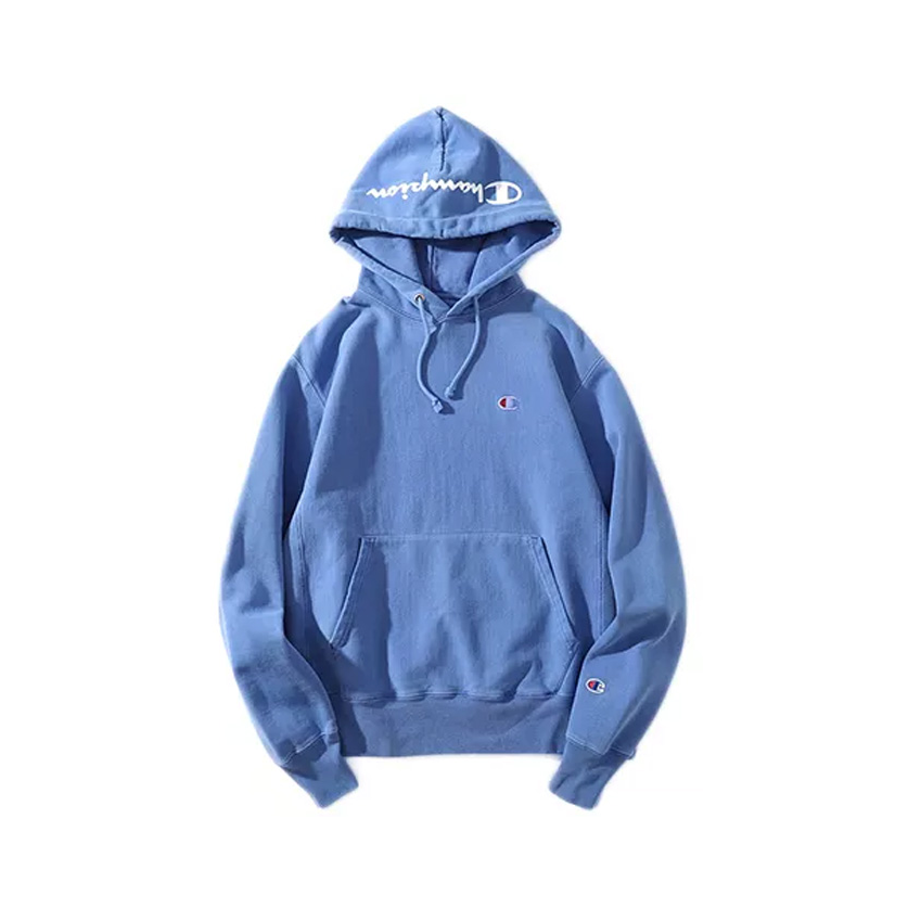 Champion/冠军   Logo印花蜡染连帽卫衣 男女同款 S2316G-A25