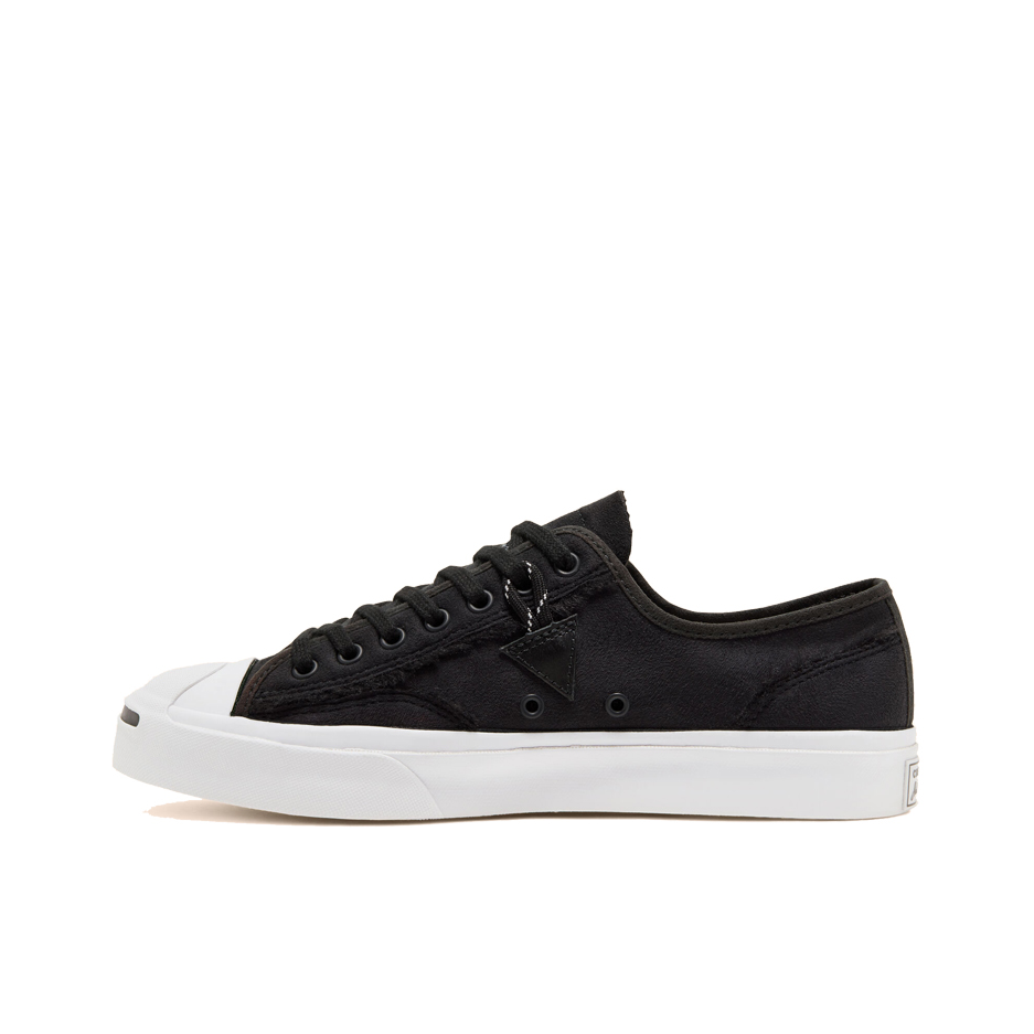 推荐商品：Converse/匡威 Jack Purcell 帆布鞋 圆头防滑耐磨减震轻便复古日常百搭 加绒/Fur-Lined Leather Jack Purcell联名/黑白