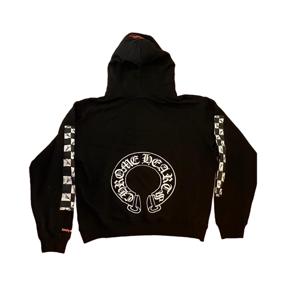 Chrome Hearts Matty Boy Double Hood Chomper Hoodie Black 男女同款