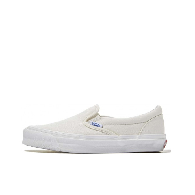 推荐商品：Vans/范斯 Classic Slip-on 防滑 简约 棋盘格 一脚蹬 百搭 休闲 帆布鞋 White 纯白