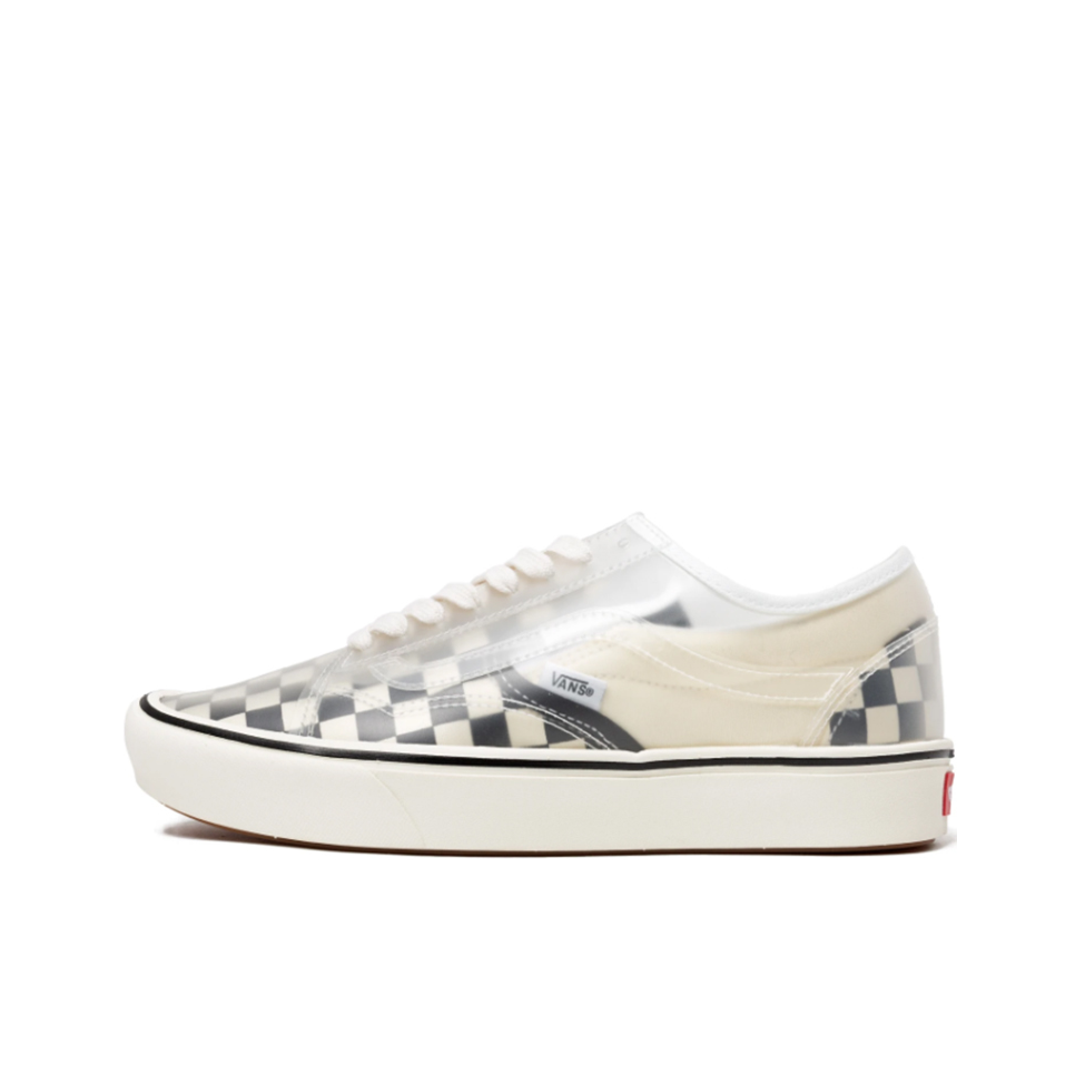 推荐商品：Vans/范斯 Classic Slip-on 防滑 简约 棋盘格 一脚蹬 百搭 休闲 帆布鞋 Comfycush/透明格纹