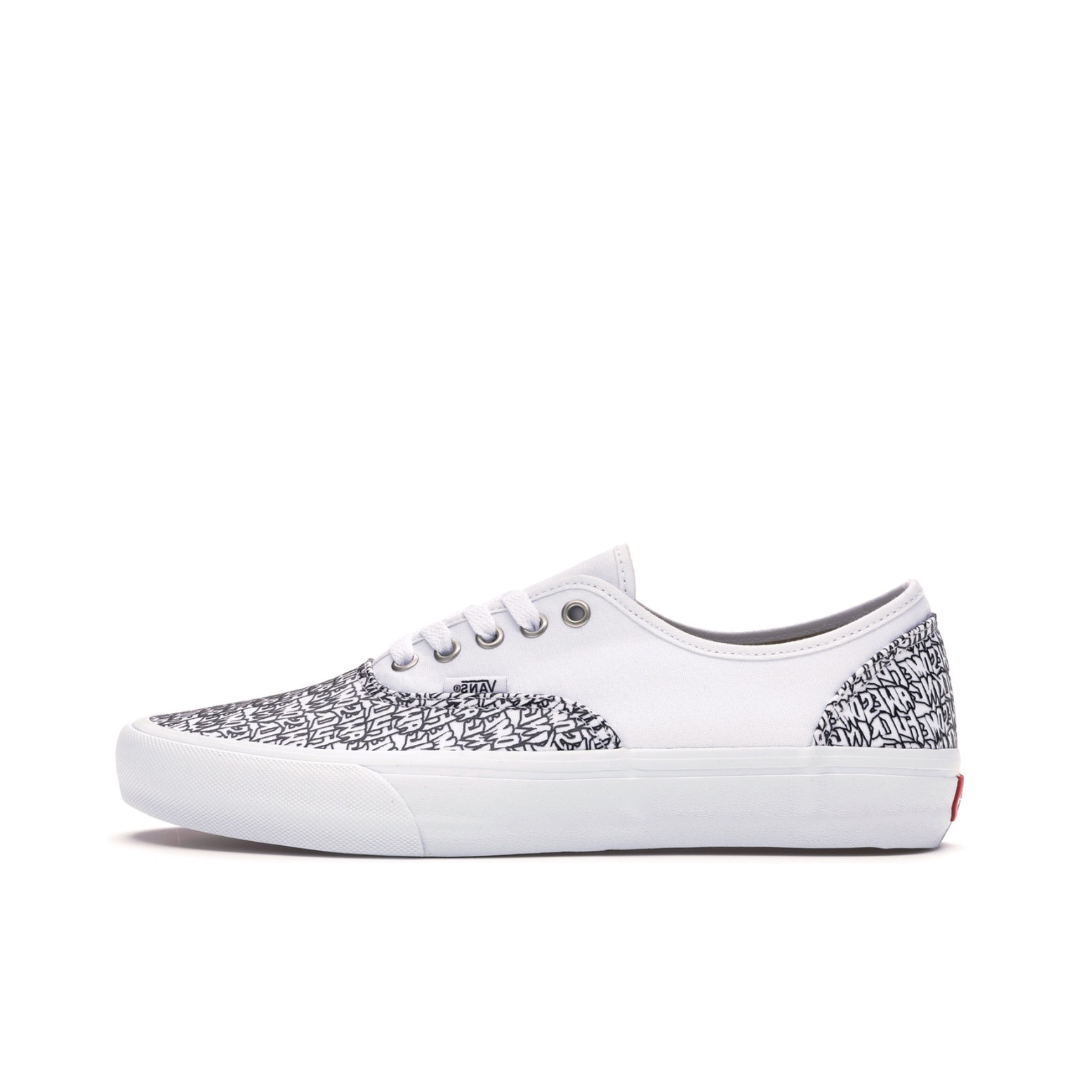 推荐商品：Vans/范斯 Authentic 潮流休闲 轻便舒适 防滑耐磨 百搭运动 复古 板鞋 Fucking Awesome联名/白黑