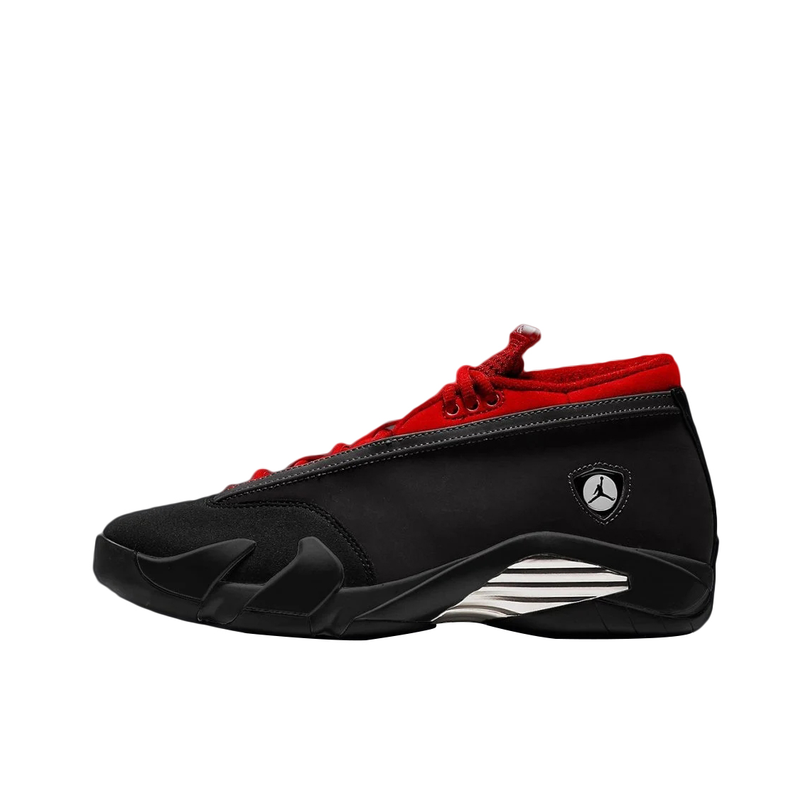 Air Jordan 14 黑色/红色/金属银