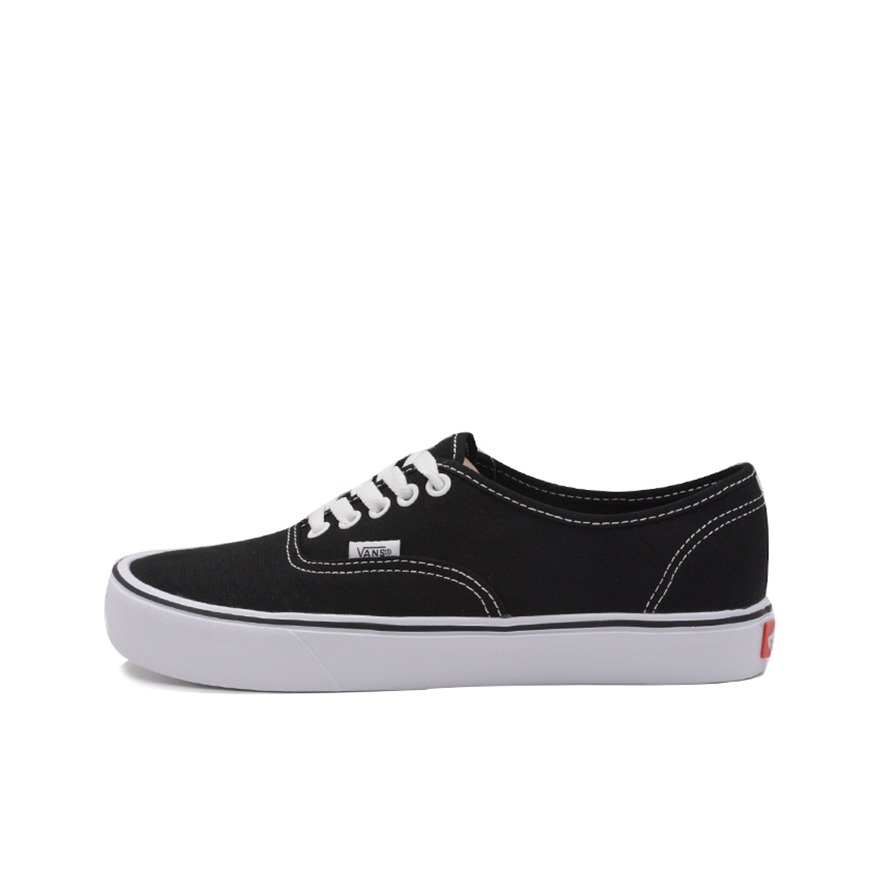 Vans/范斯 Authentic 潮流休闲 轻便舒适 防滑耐磨 百搭运动 复古 板鞋 Lite/黑白