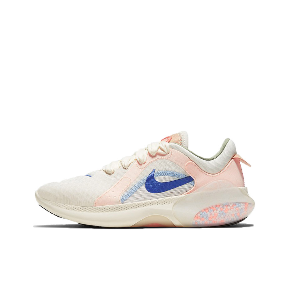 推荐商品：Nike Joyride Dual Run 2 跑鞋 颗粒填充减震回弹贴合拼接慢跑织物合成革 粉蓝白