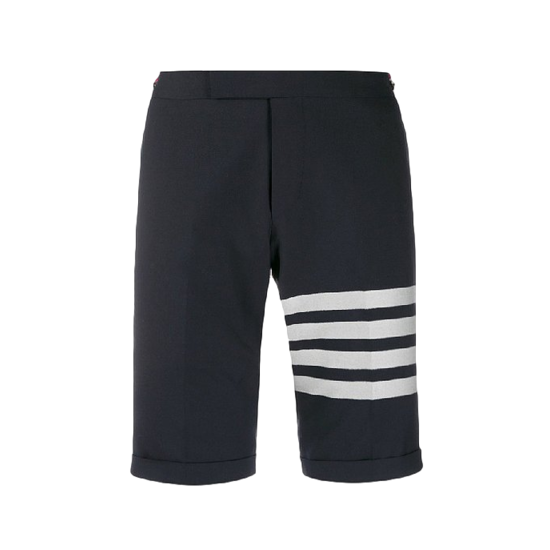 Thom Browne 汤姆布朗男士经典棉质修身四条纹短裤 MTC188A