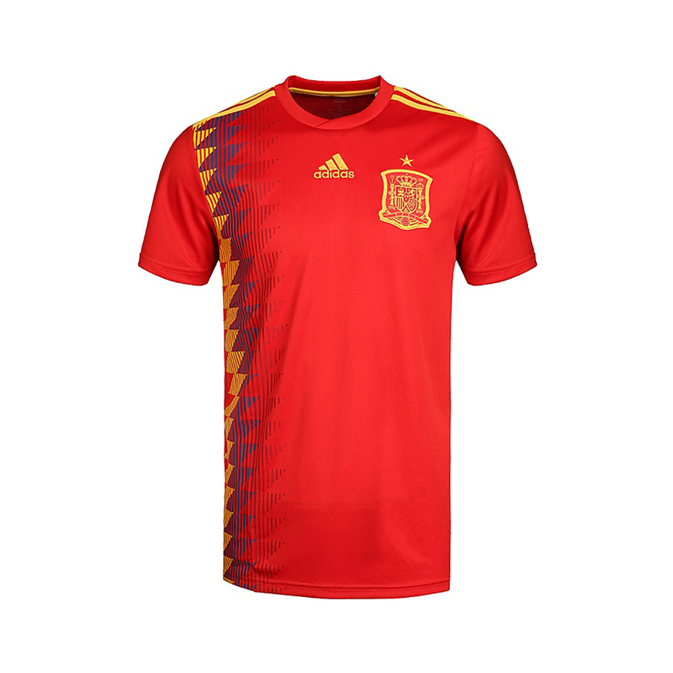 adidas 西班牙国家队 足球球衣