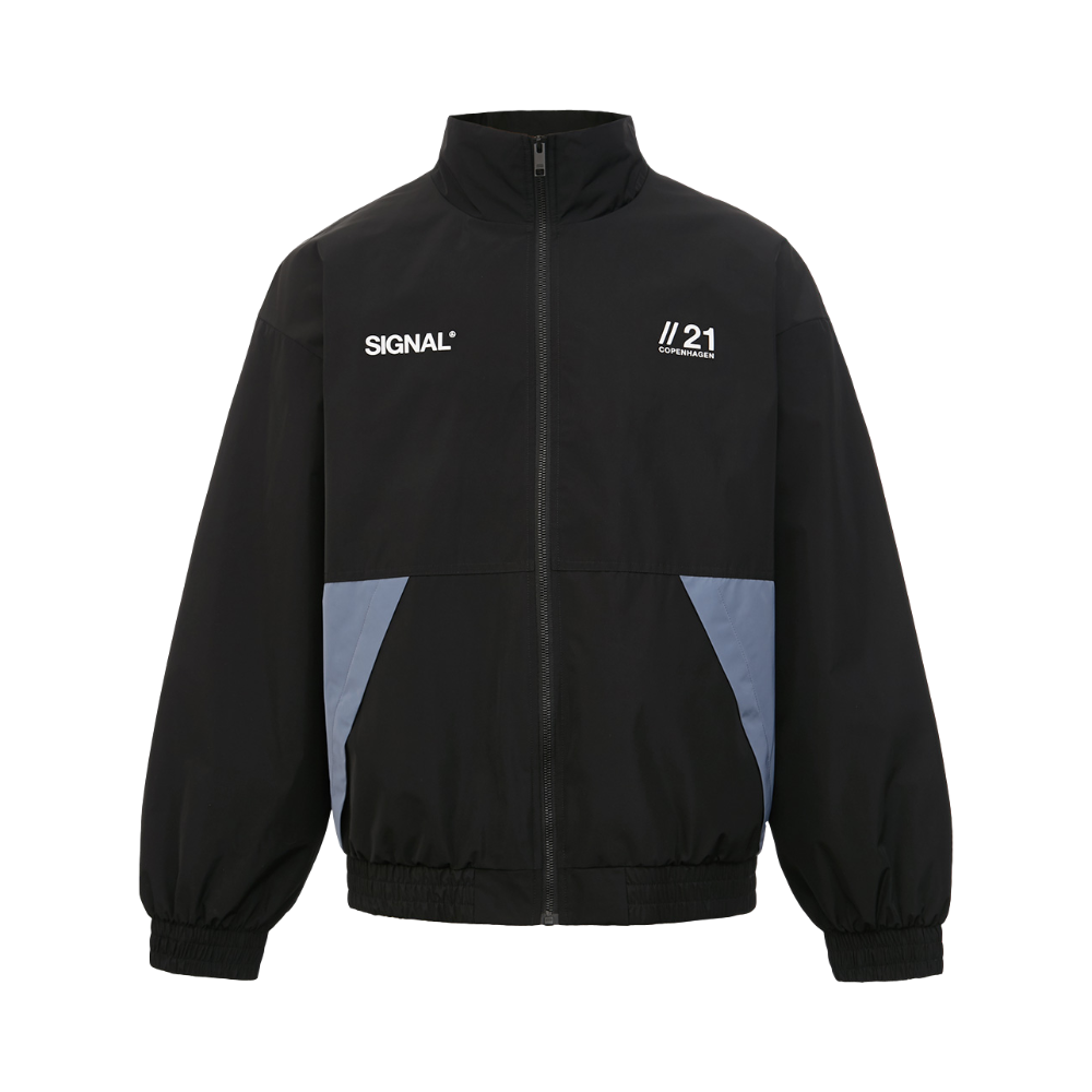 JACK JONES 杰克琼斯 潮流休闲撞色拼接轻质保暖棉服 男女同款 221109002