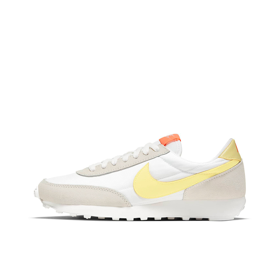 推荐商品：Nike Daybreak 解构 跑鞋 华夫鞋 复古耐磨舒适休闲轻便透气织物运动合成革减震防滑低帮 GS/米色/黄色/白色