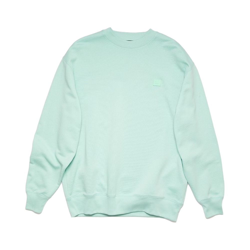 Acne Studios 笑脸徽标棉质圆领长袖套头卫衣 男女同款 CI0010-ABG