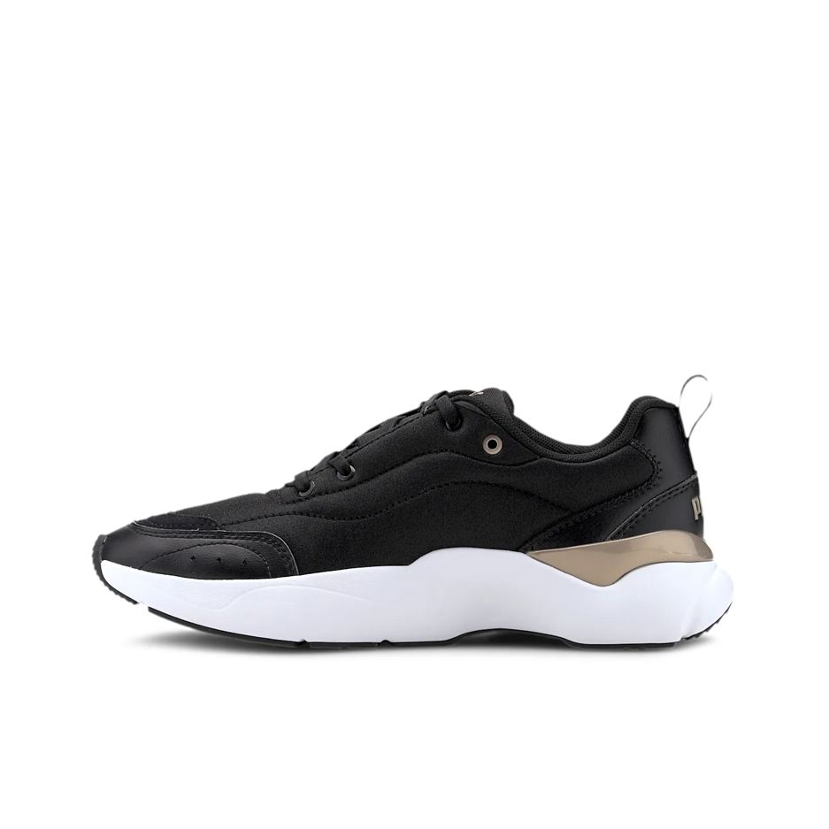 推荐商品：Puma/彪马 Lia 织物 复古 舒适百搭 轻便透气 防滑耐磨 运动休闲鞋 黑白棕