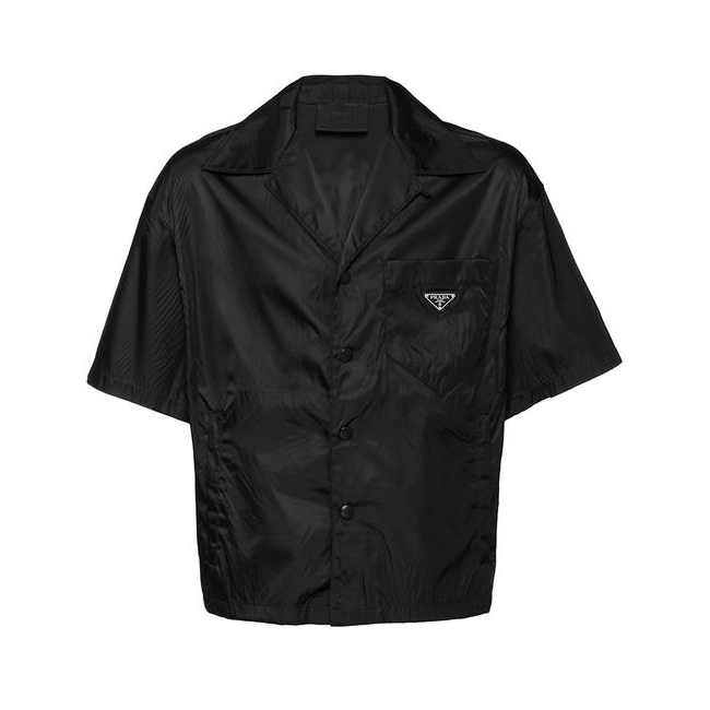 PRADA 七夕甄选 Re-nylon 再生尼龙短袖衬衫 男女同款