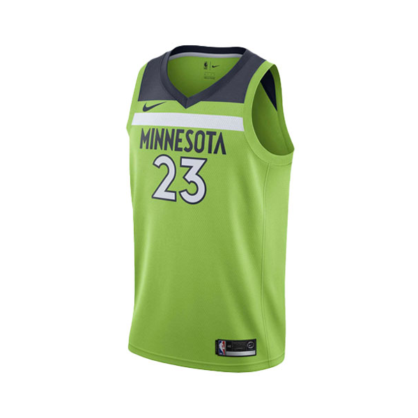 Nike NBA美式巴特勒 森林狼队 23号球衣大学