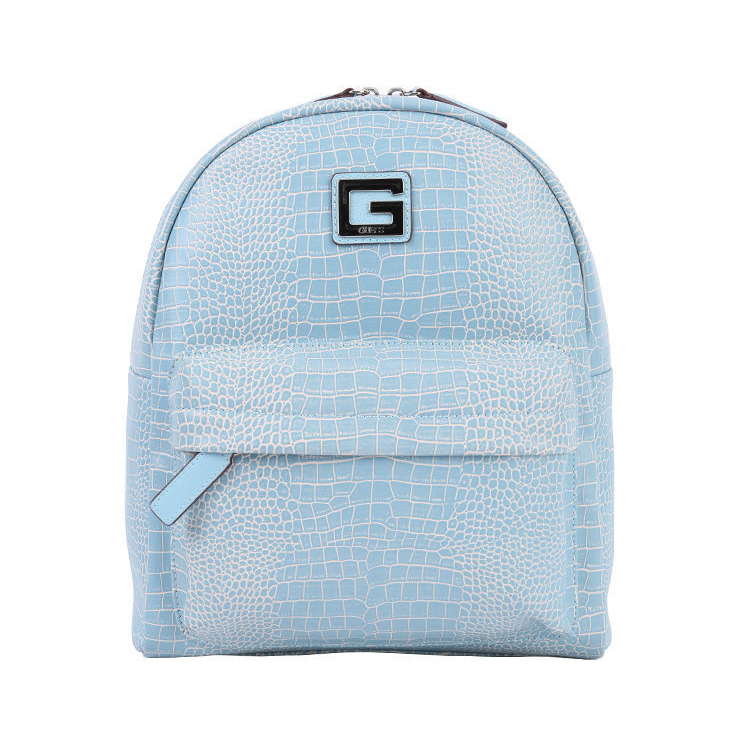 GUESS 新款性感鳄鱼纹学院风旅行时尚潮流女包 GSBU6673401BLU