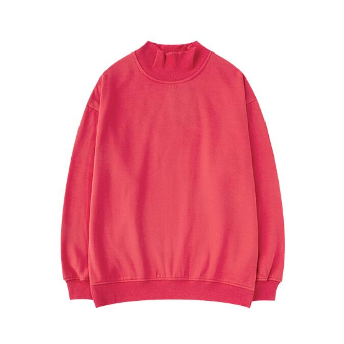 百搭纯色高领卫衣 男女同款 BF6016TQ