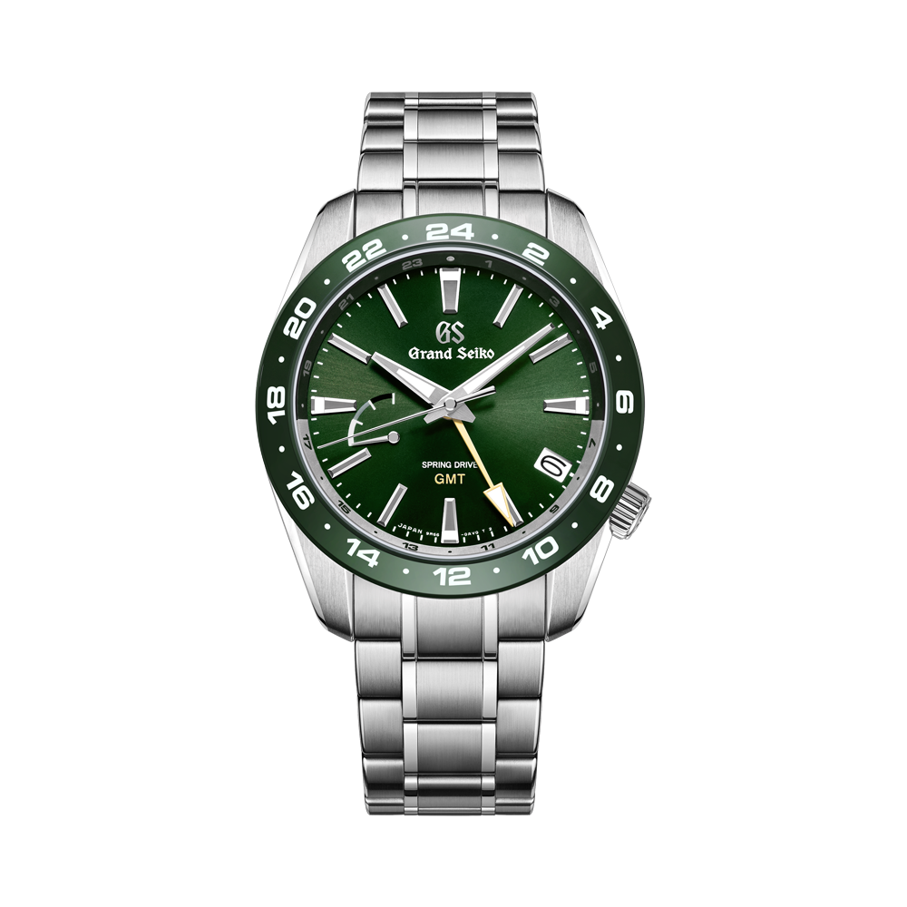 推荐商品：GrandSeiko/冠蓝狮 SPORT系列 机械GMT钢带男表 