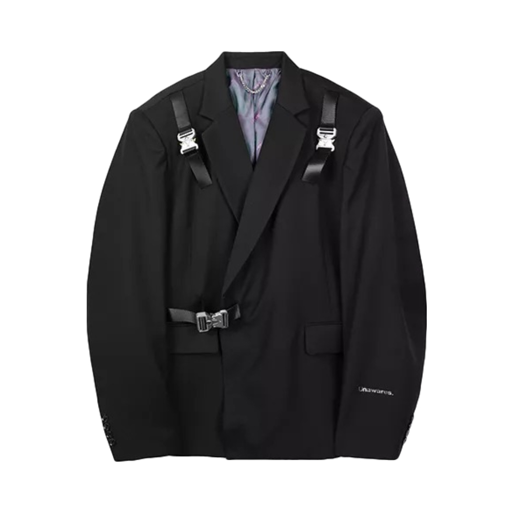 Unawares 组合军事双排扣纯色西装 男女同款 FW20-J-13-B