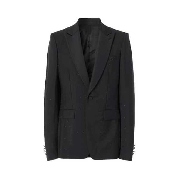 Burberry 博柏利 缀饰羊毛混纺量裁外套 男女同款