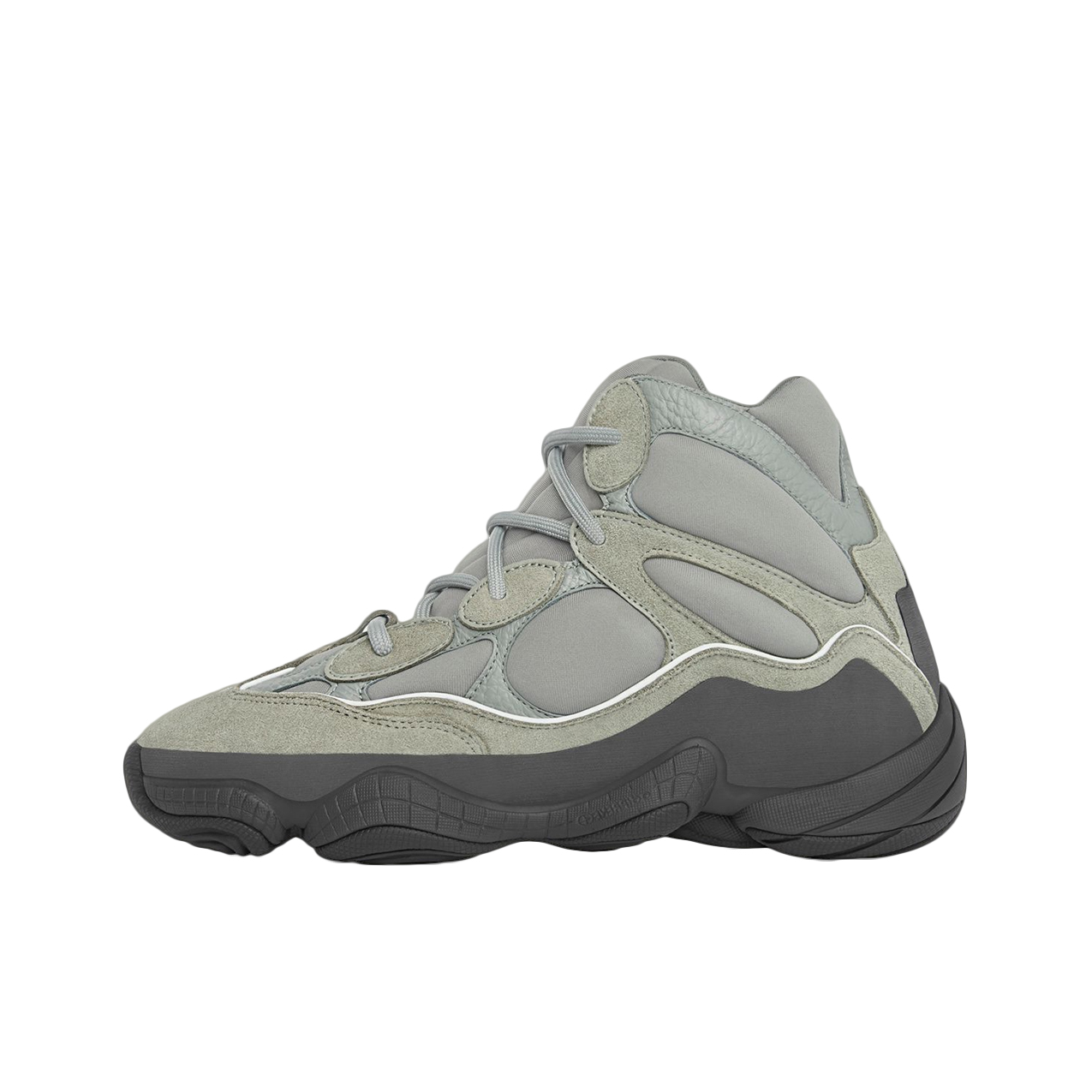 推荐商品：adidas Yeezy 500 潮流 减震 防滑耐磨 复古 厚底 椰子运动休闲鞋 Mist 雾灰/黑色