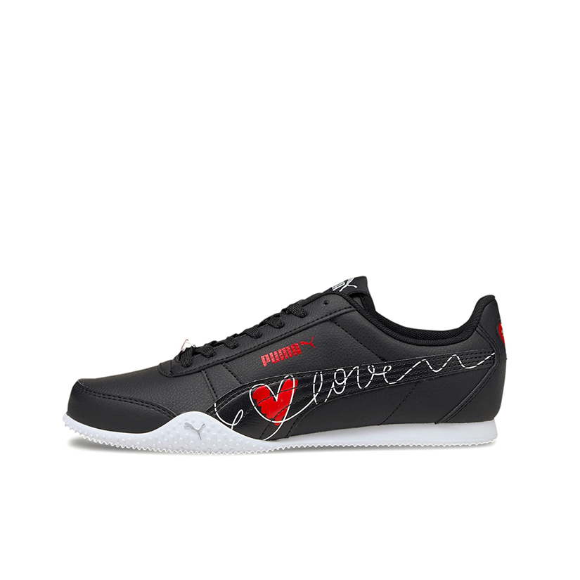 推荐商品：PUMA/彪马 Bella 运动休闲鞋 透气轻盈耐磨轻便缓震圆头 黑色/红色