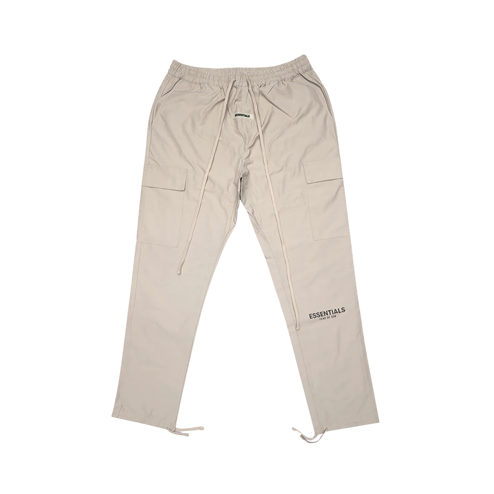Fear of God 副线Essentials 卫裤皮标长裤限定 男女同款