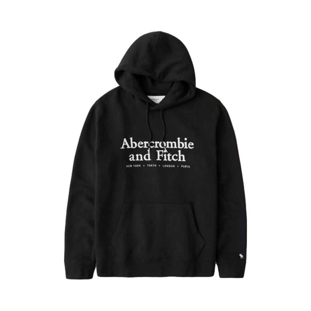 Abercrombie Fitch 刺绣长袖连帽衫 男女同款 306973-1