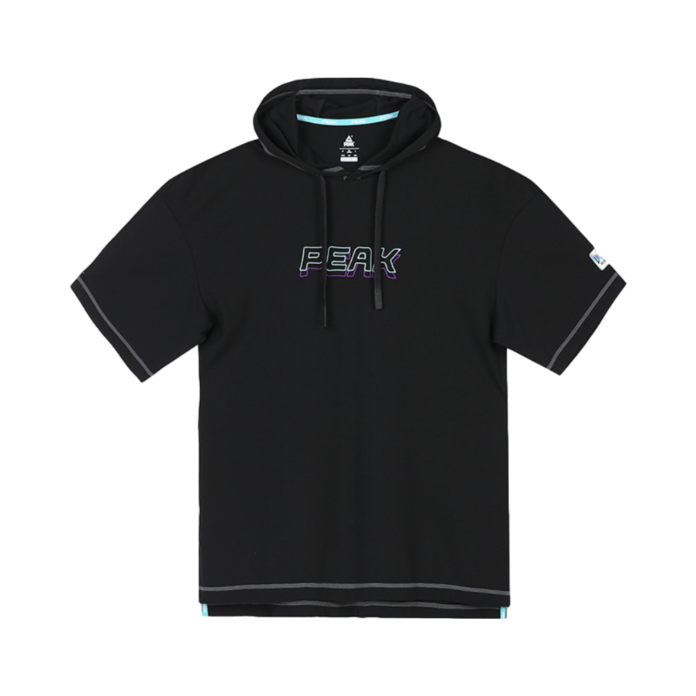 【态极2.0乐活系列】Peak 镭射连帽短袖T恤 男女同款 DF602341