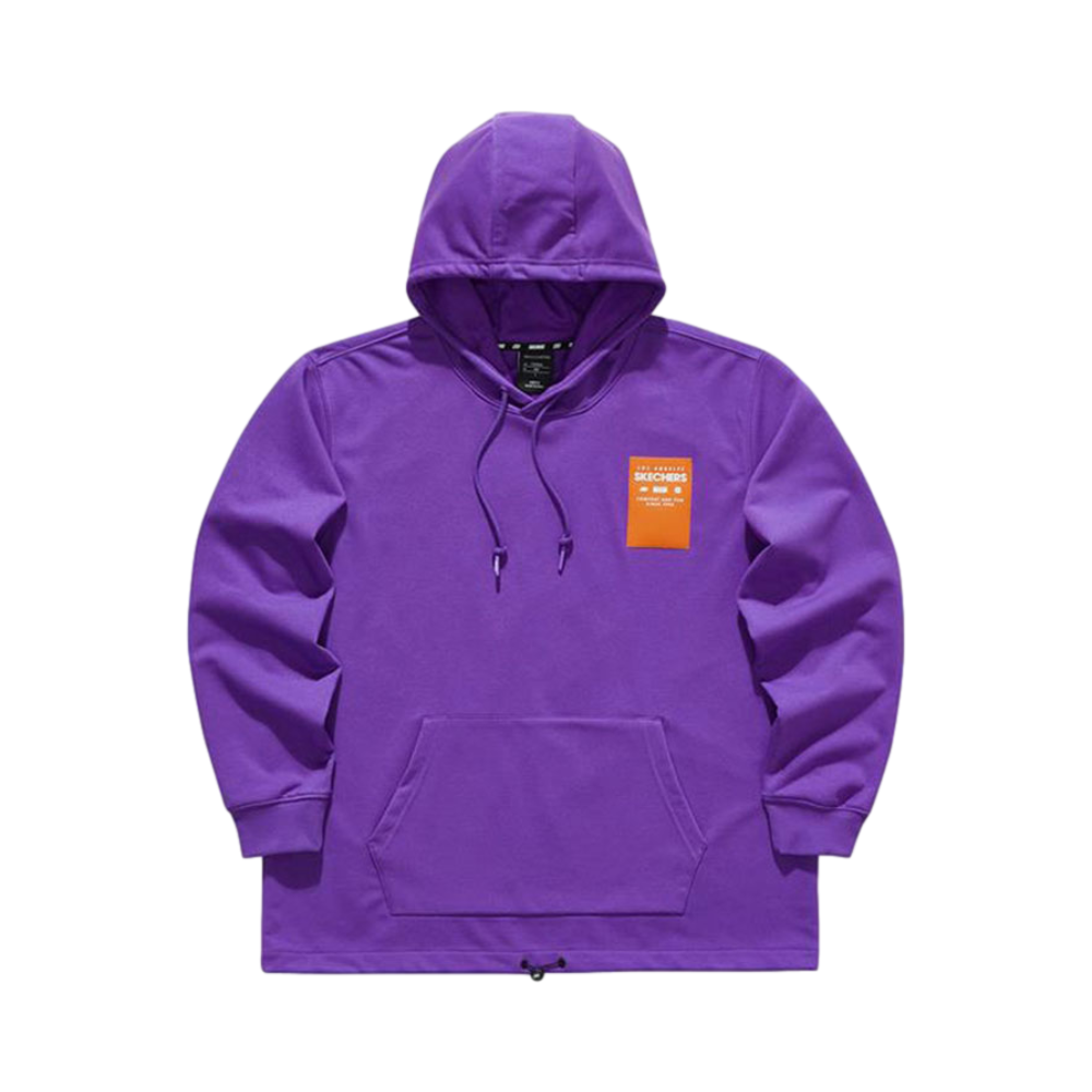 Skechers 针织连帽柔软套头运动卫衣 男女同款 L121U132