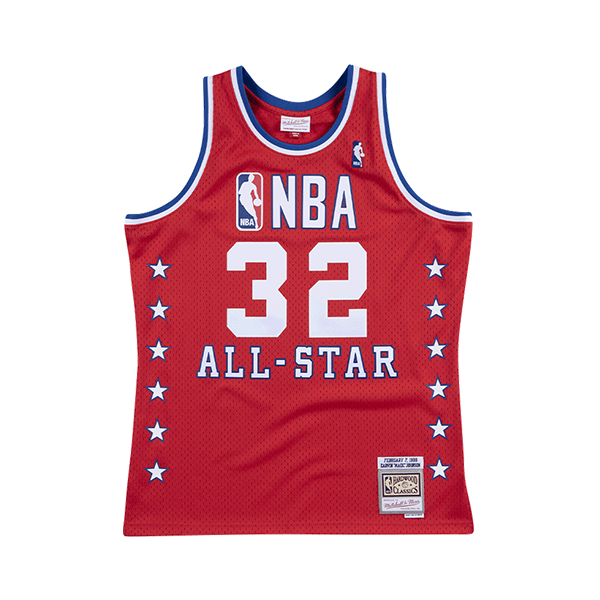 Mitchell Ness 魔术师 约翰逊 湖人队 32号球衣