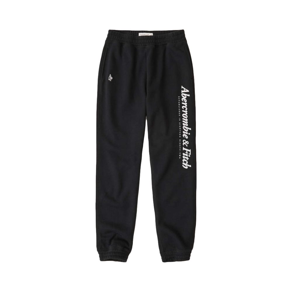 Abercrombie Fitch 慢跑裤束腿卫裤 男女同款