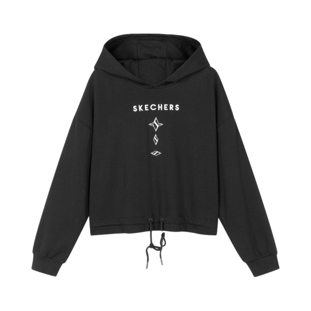 Skechers 女装 Dia系列短款宽松卫衣 L420W313