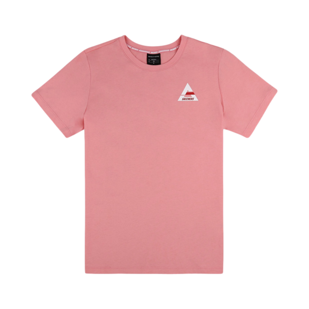 Skechers 女装 舒适圆领字母短袖T恤 SMAWF18D519