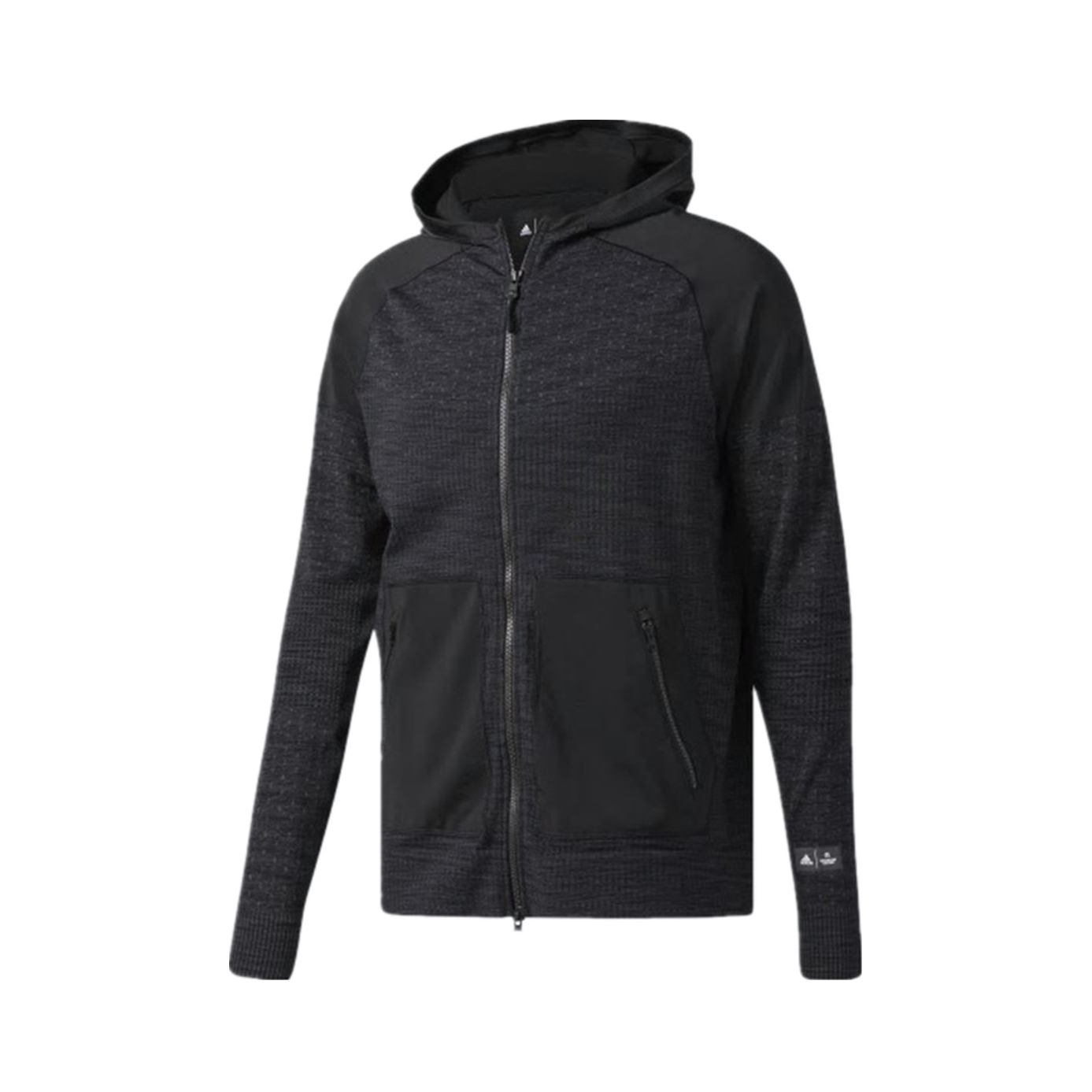 Adidas Athletics X Reigning Champ  男联名连帽长袖夹克  BR5205