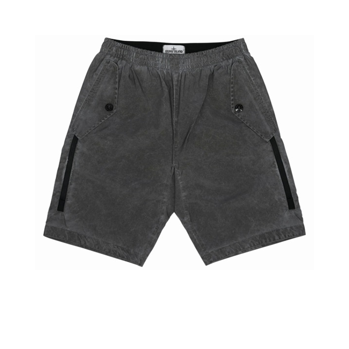 Stone Island 石头岛 Plated Reflective Shorts SS20 背面Logo反光短裤