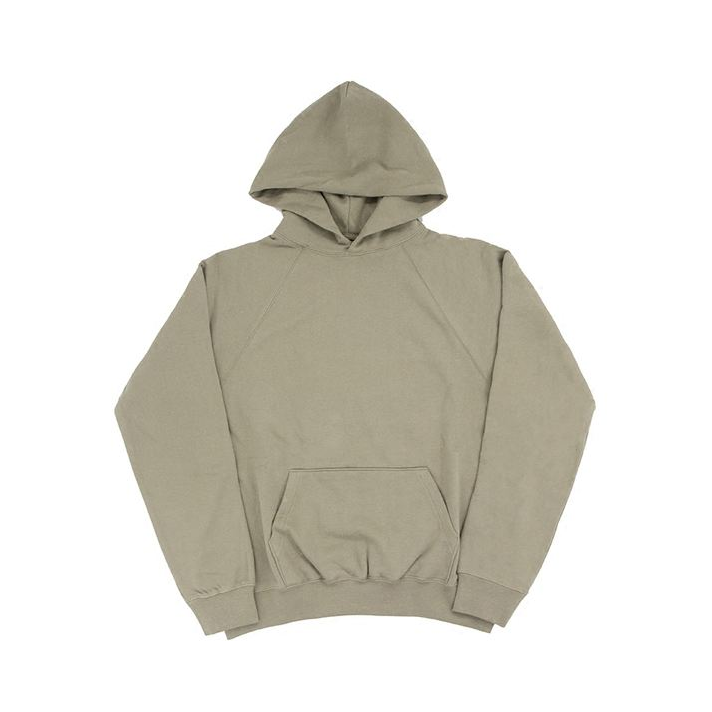 Fear Of God 副线Essential Pullover Hoodie 纯色厚款连帽长袖卫衣 男女同款