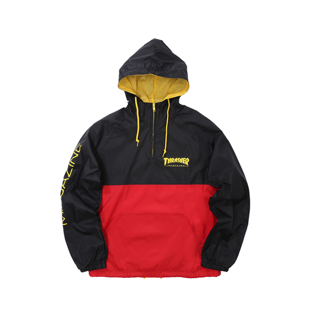 Thrasher 春装连帽夹克风衣 男女同款 TRA-FW18-008