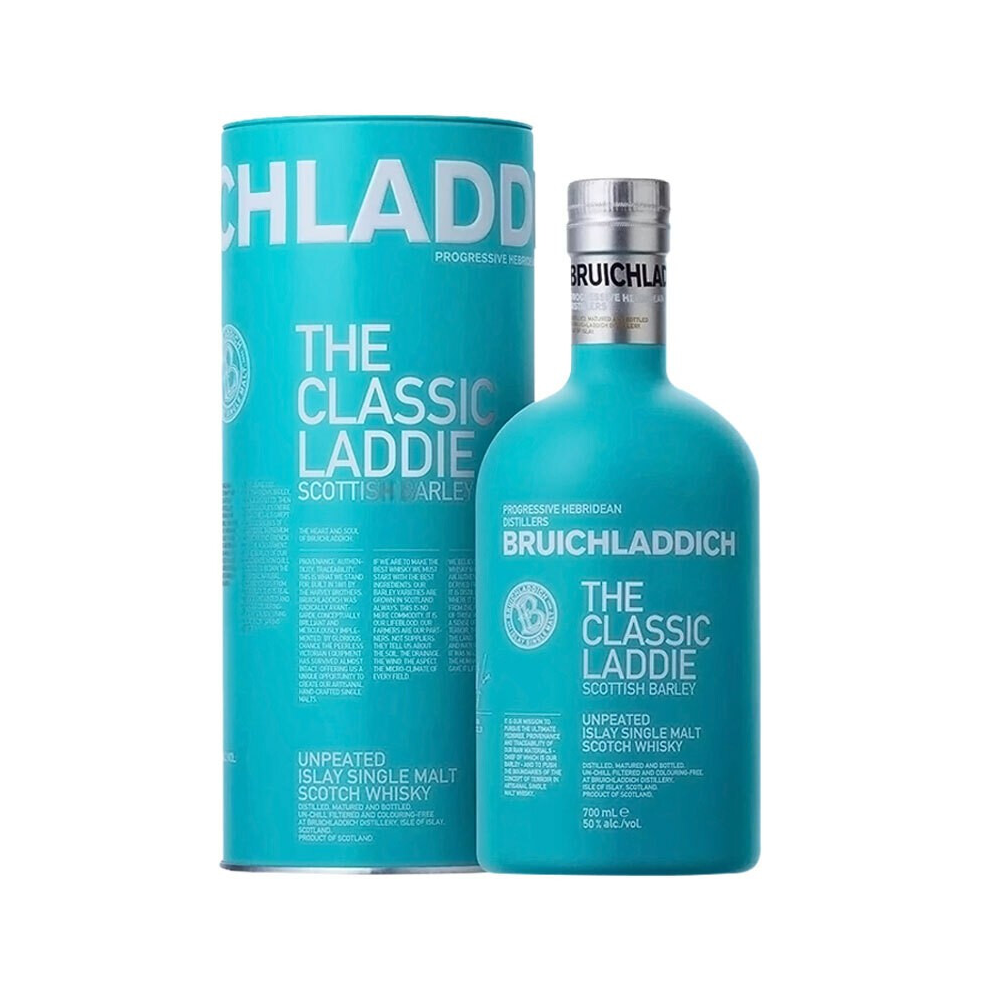 推荐商品：Bruichladdich/布赫拉迪 经典苏格兰 单一麦芽威士忌 700ml 50%vol 盒装
