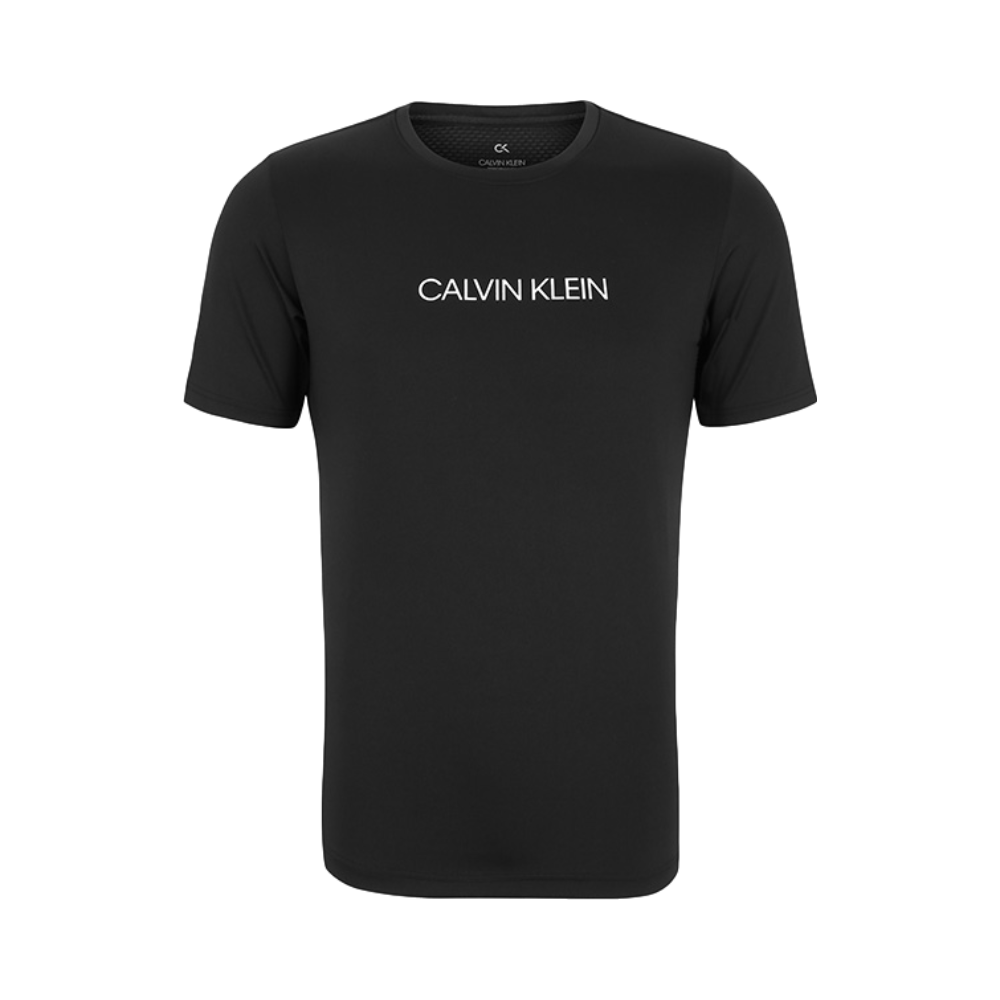 Calvin Klein 印花网眼圆领短袖T恤 男女同款 4MS1K265