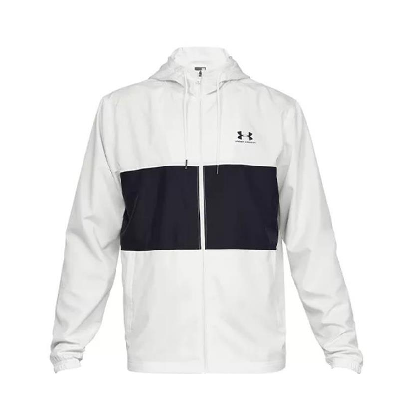 Under Armour Sportstyle Wind训练连帽拉链夹克 男女同款 1329297