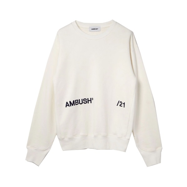 AMBUSH Logo印花圆领卫衣 男女同款